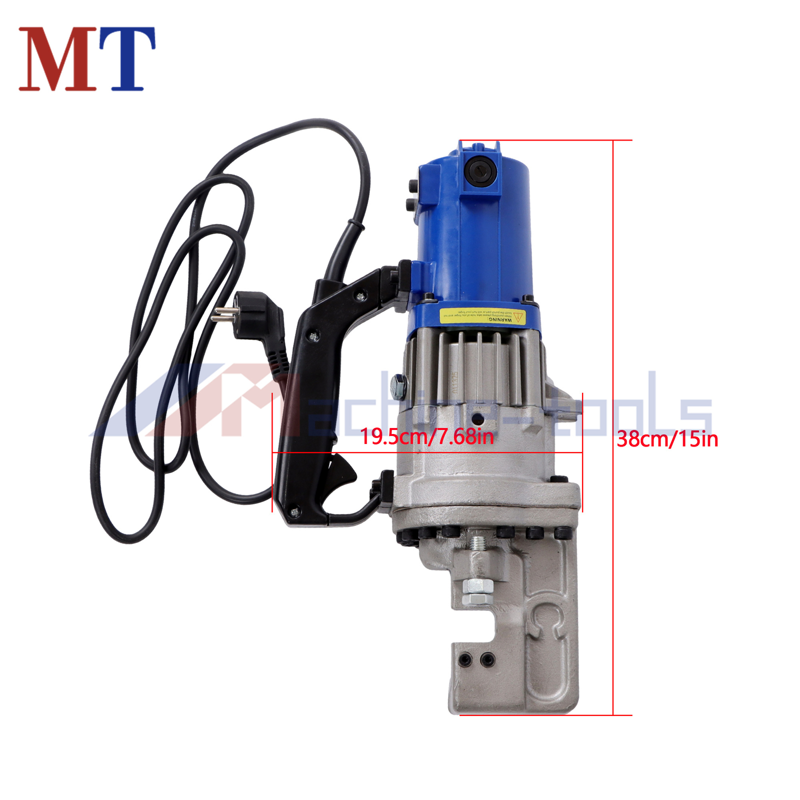 Heavy-Duty Rebar Cutter RC-22 1350W Motor 7/8'' Max Cut Metal Storage Box