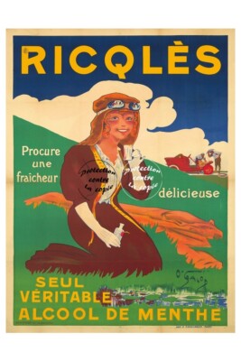 Affiche Cabaret Mistinguett – Poster Vintage 45x60 Cm – Décor Rétro Music-Hall Parisien