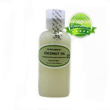 EXTRA VIRGIN COCONUT OIL UNREFINED ORGANIC 100 PURE SOAP LOTION SUPPLIES 4 OZ