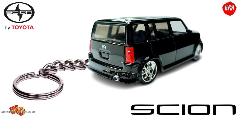 🎁🆕 ULTRA RARE KEYCHAIN BLACK SCION XB TOYOTA BB CUSTOM Ltd Ed.💕GREAT GIFT💕🎁 - Image 3 of 4