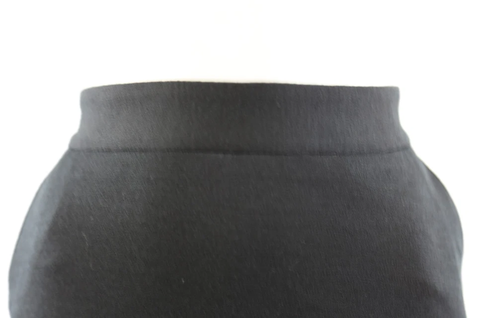 Falda de Carrera Lápiz Recta Negra Lana Forrada Chaiken 12 $270 H5 Foto 2 de 4