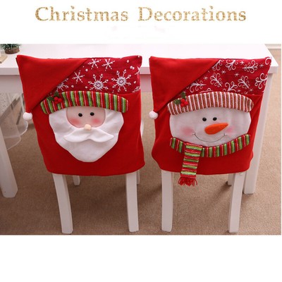 christmas hat chair covers