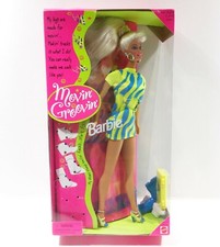 1997 NEW Movin' Groovin' Barbie Doll Blonde 17714 Legs Move NIB NRFB SHOES 