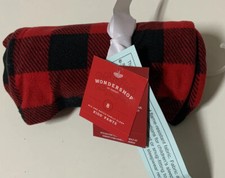    WONDERSHOP KID'S BUFFALO CHECK FLEECE MATCHING PAJAMA PANTS SIZE 8   