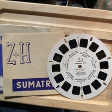 Very Rare Meopta reel View Master 19-2 Sumatra Vyprava Z H 1C