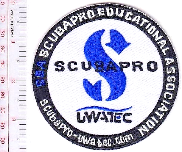 Scuba Diving Scubapro Educational Association SEA El Cajon, Ca Patch
