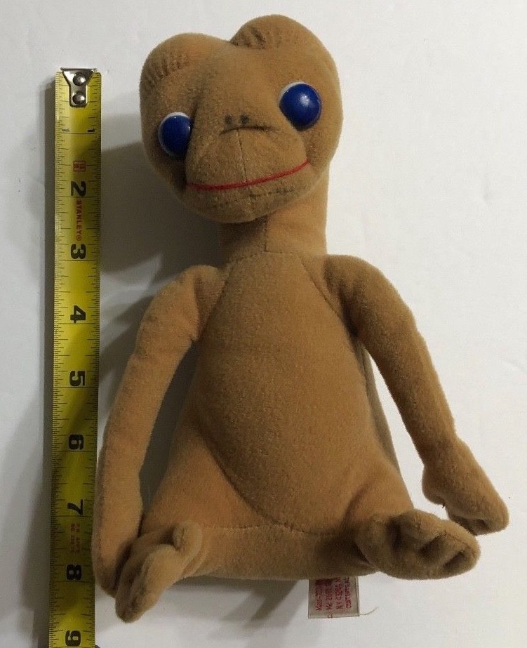 Vintage 1982 8 Inch Stuffed E.T. Toy Doll Showtime Kamar