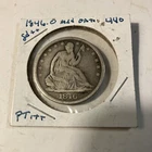 1846-0 Seated Liberty Half Dollar