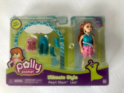 Polly Pocket Ultimate Style PEARL GLAM LEA Doll L1951 2007
