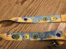 Tamagotchi yellow lanyard 2004-2007 Bandai