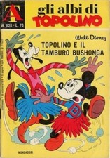 GLI ALBI DI TOPOLINO - n° 828 Topolino e il tamburo bushonga