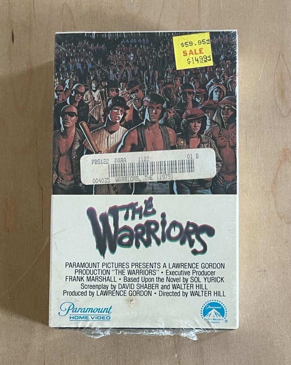B  映画　VHS THE WARRIORS (1979) Sealed Betamax Paramount Crime Action
