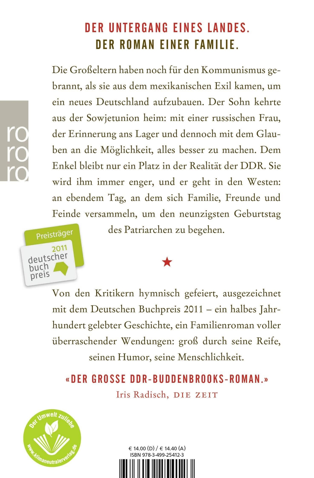 Thumbnail - In Zeiten Des Abnehmenden Lichts Eugen Ruge