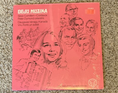 Deju Muzika Sealed New Vinyl Peter Dymond Silvio Comilleri Latvian Latvia Folk