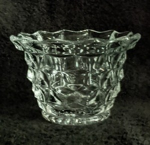 Fostoria (2056) America Clear Glass Mayonnaise Dish 1915
