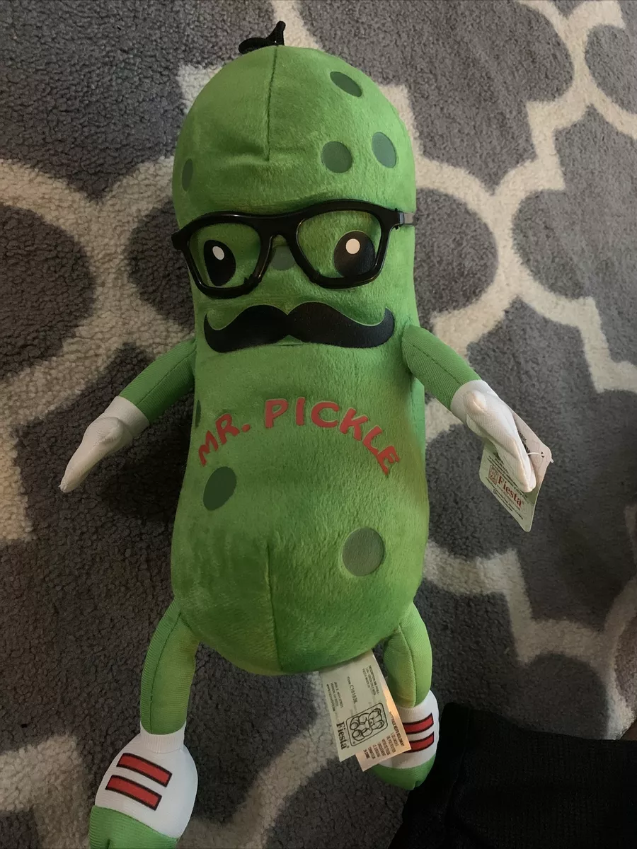 Mr. Pickle Plush Toy 17 inch. Xlarge Fiesta Plush Toy.