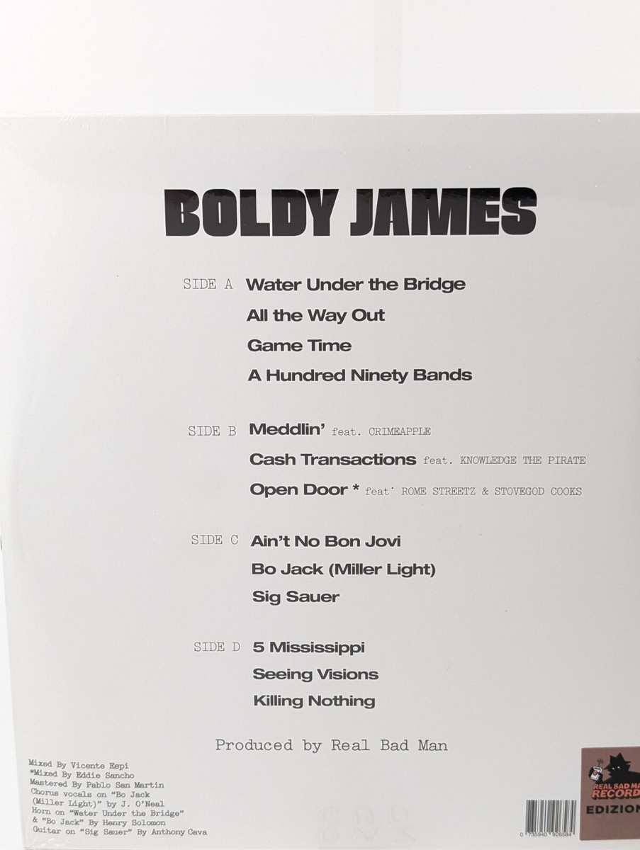 Killing Nothing - Boldy James Limited Edition /850 7“ Bonus Vinyl