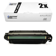 2X Eurotone Eco Toner BLACK For HPE Color LaserJet Enterprise Flow MFP M-577-C