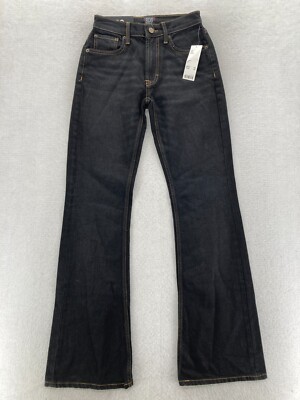 BDG 90's Bootcut Jeans Women's 24 Black Stretch Denim Low Rise Urban Outfitters