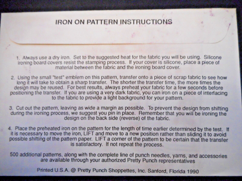 5 Pretty Punch Hot Iron Transfer Patterns Clowns-Sewing-Big Rig-Unused #6 - Picture 5 of 5