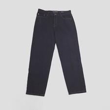 Banana Republic Men's Size 33x30 Blue Straight Dark Wash 100% Cotton Denim Jeans