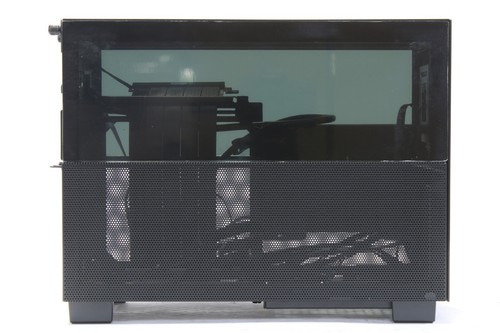 Lian Li Q58 SPCC/Aluminum/Tempered Glass Mini Tower Computer Case - Black - Afbeelding 7 van 22