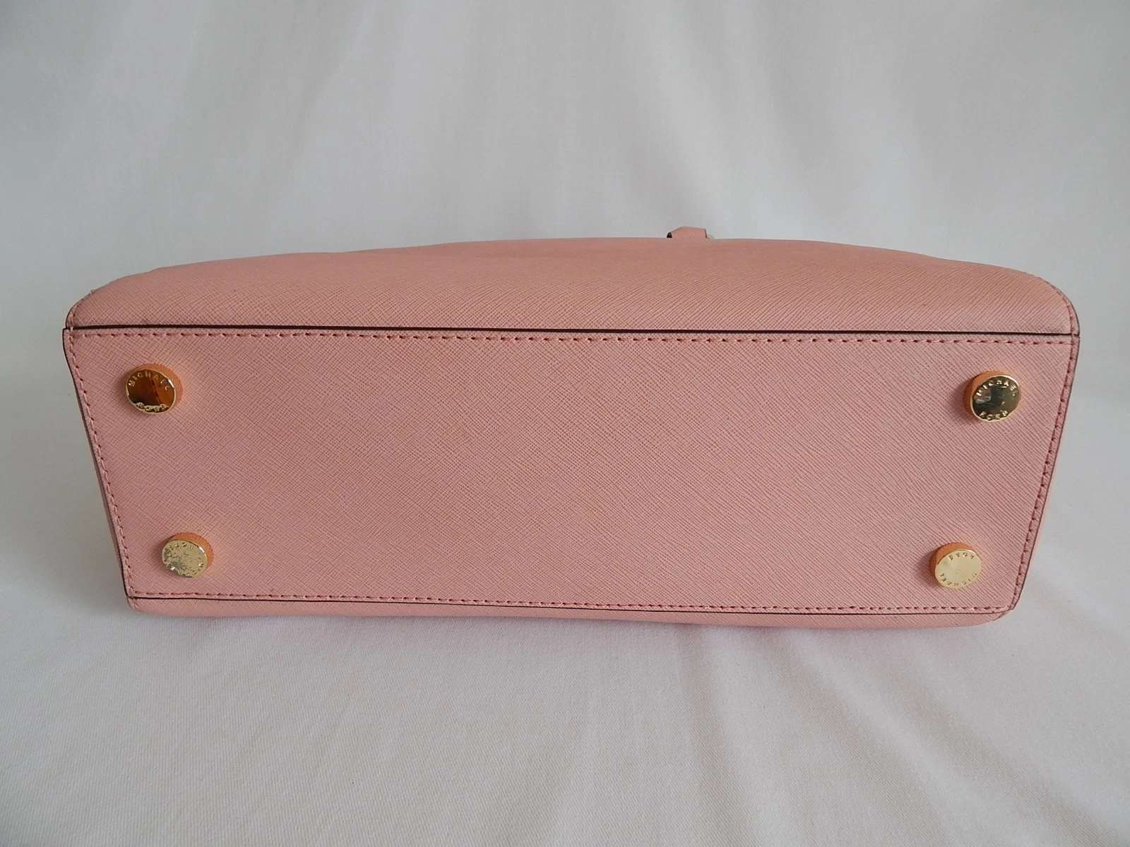 Borsa a tracolla media Michael Kors Kellen in rosa pallido