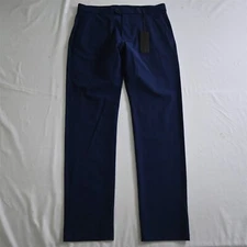 NEW Greyson 33x32 Blue Montauk Trouser Tailored Stretch Golf Dress Pants