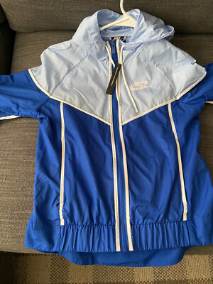 Nike Sportswear Windrunner Jacket Light Blue/Royal Blue Women's XS ...