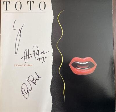 Toto Tso-La'Tion Autographed Lp Record | eBay Toto Tso-La'Tion Autographed Lp Record | eBay