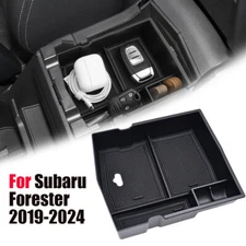 For Subaru Forester 2019-2024 Center Console Armrest  Storage Box Organizer Tray