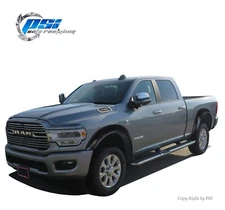 Extension w/ Trim Style Fender Flares Fits Ram 2500 3500 2019-2025, Paintable