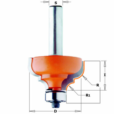Wood cutter cmt stem 6mm 745.350.11