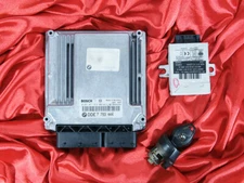 BMW E83 E53 X3 X5 series 3.0d M57N DIESEL ENGINE ECU SET DDE EWS3+ KEY LOCK