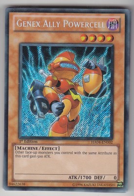 Genex Ally Powercell Secret Rare englisch HA04 Genex Verbündeter Brennstoffzelle