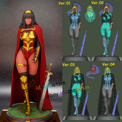 4Versions Yara Flor 3D Print Figure Model Kits Unpainted Unassembled Garage Kits