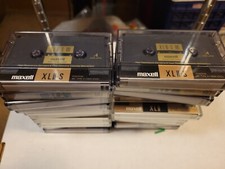 20 Used Maxell XL II 90 Type II High Bias Chrome CrO2 Audio Cassette Tapes