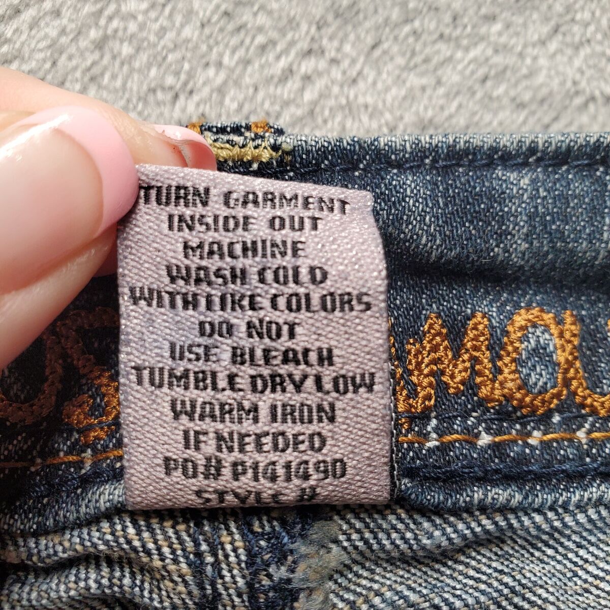 Almost Famous Jeans Womens 0 Blue Low Rise Bootcut Almost Famous Jeans Womens 0 Blue Low Rise Bootcut
