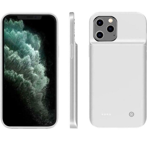 Akkuhülle für iPhone 13 12 Pro Max weich Ganzkörper Power Bank Ladegerät tragbar - Bild 15 von 16