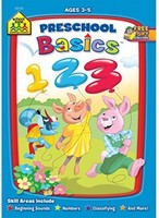 Preschool Basics, Children Workbooks Learning Numbers Math Toddlers Kids on sale Preschool Basics, Children Workbooks Learning Numbers Math Toddlers Kids on sale