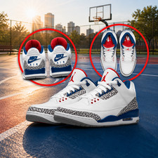 MEN Jordan 3 OG  True Blue  2026  - All Size ...