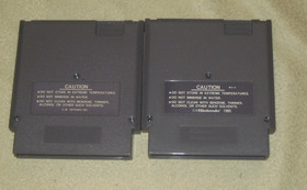 Gradius & Alpha Mission for NES .Authentic. Clean/Tested Nintendo MINT Shooters.