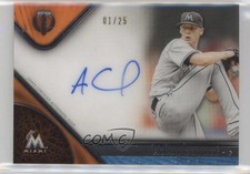 2017 Topps Tribute Tribute Auto Orange 1/25 Adam Conley #TA-AC Auto 3h9