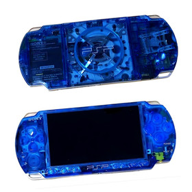Hot Transparent Sony PSP3000 console 6.61 firmware new parts, fill-up games good