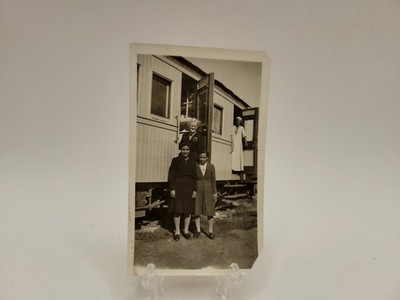 Antique Photograph Delta Train Car Tanta Egypt Egyptian Delta Light Railway