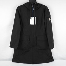 Moncler Laerte Hooded Parka Jacket In Black W...