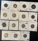 15 US Barber Silver Dimes (1897 to 1915S). Some lower mint runs; per Photos.