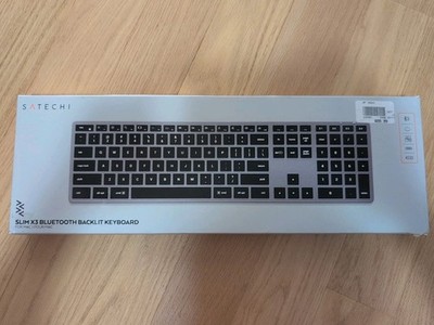 Satechi Slim X3 Bluetooth Keyboard - Space Gray For MAC