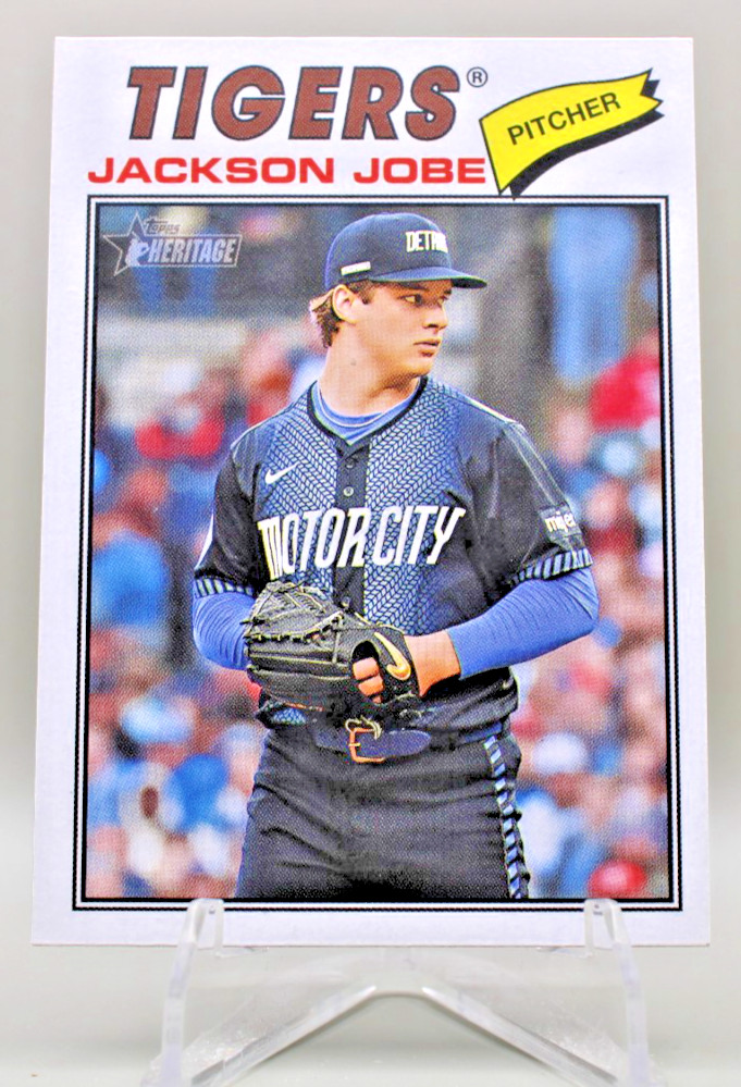 2026 Topps Heritage - Jackson Jobe #164 Tigers