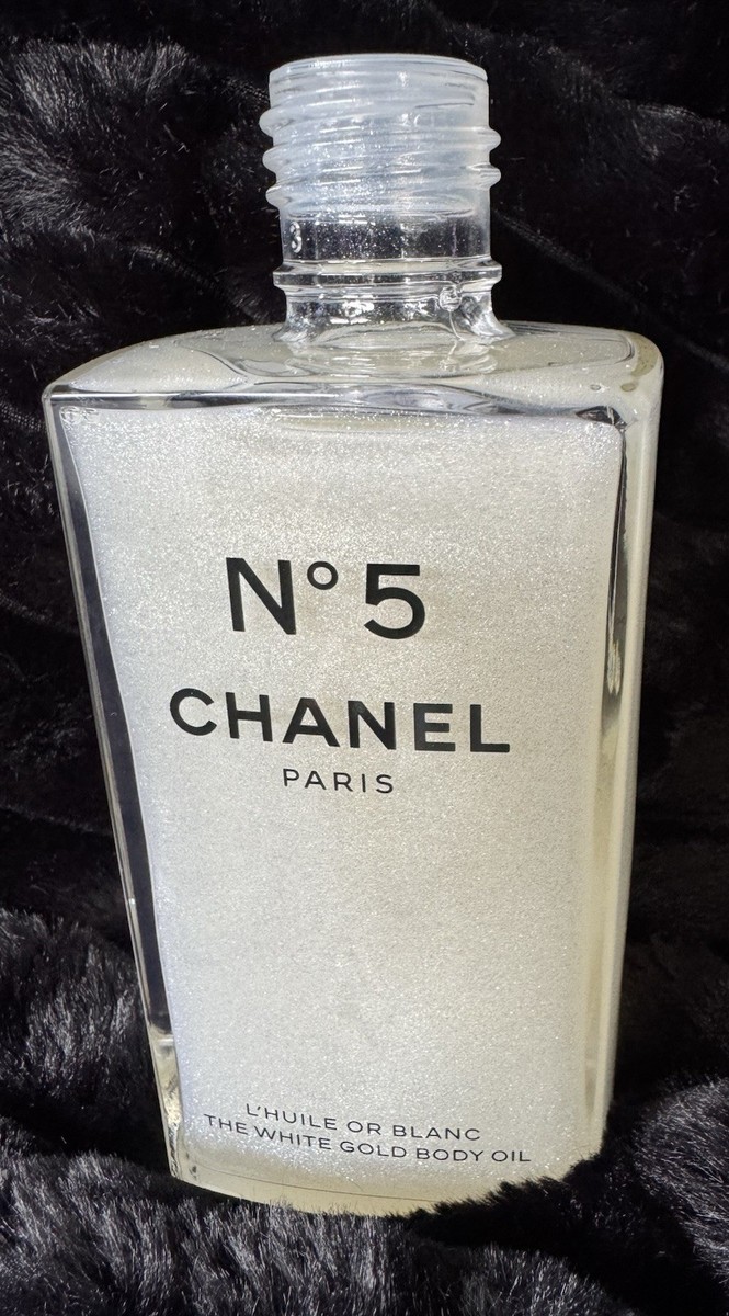 CHANEL N°5 “The White Gold Body Oil” 8.4 fl oz (250mL) bottle *New